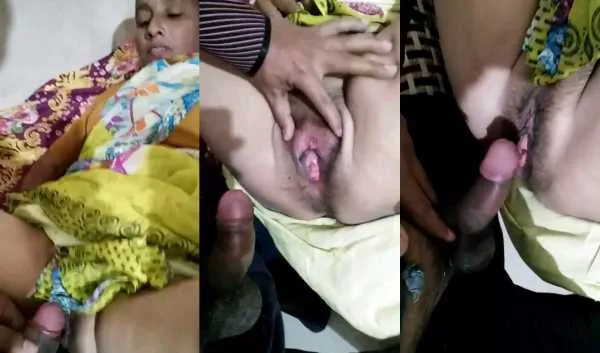 Budhi Kaamwali Bai Ko Ladke Ne Chodte Hue MMS Banaya