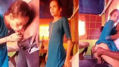 Highway Pe Dhabe Me Girlfriend Ko Chair Pe Baithke Choda